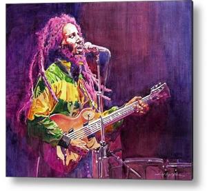 Thank you to an Art Collector from El Paso Tx for buying Jammin Bob Marley